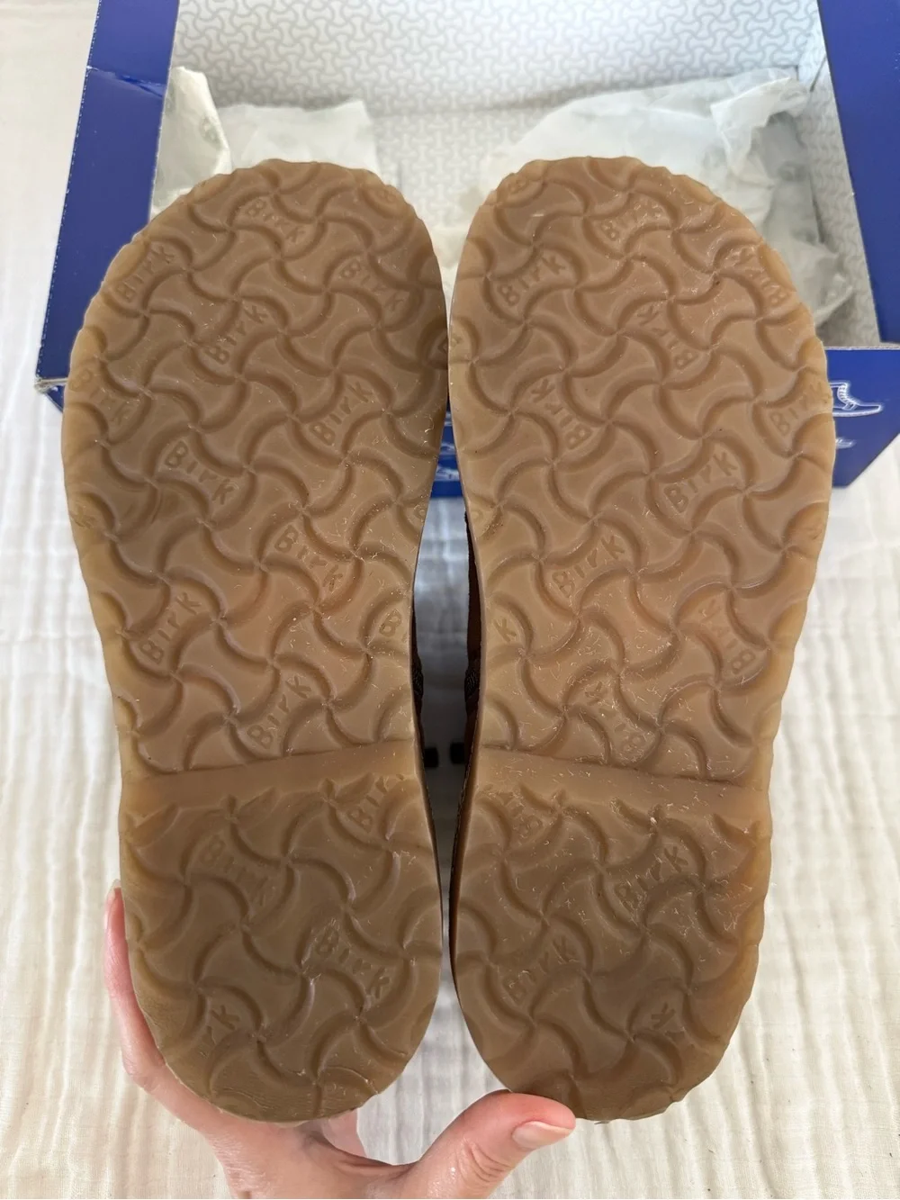 NIB Rare Birkenstock Melrose Suede Leather Booties Size 37 Regular/Wide